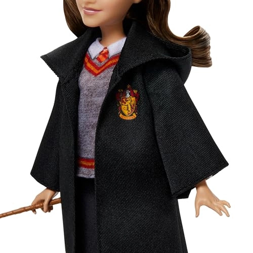 Hermione Granger Fashion Doll - Hogwarts Robe Wand Ages 6+
