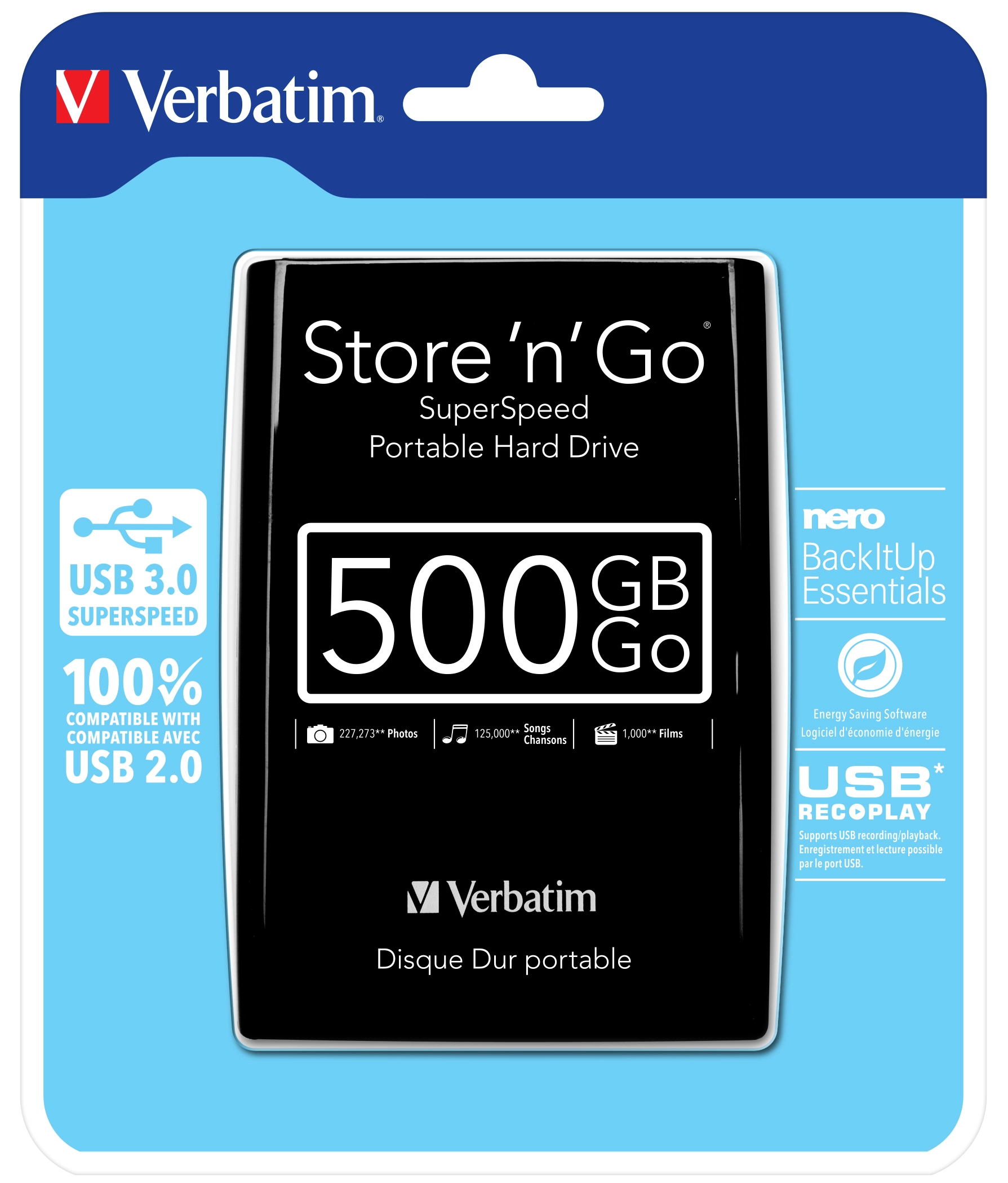 Store 'n' Go - 500GB HDD