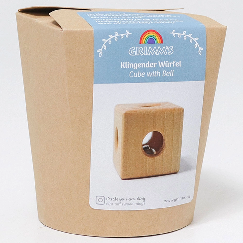 Cube With Bell - 0 month alder