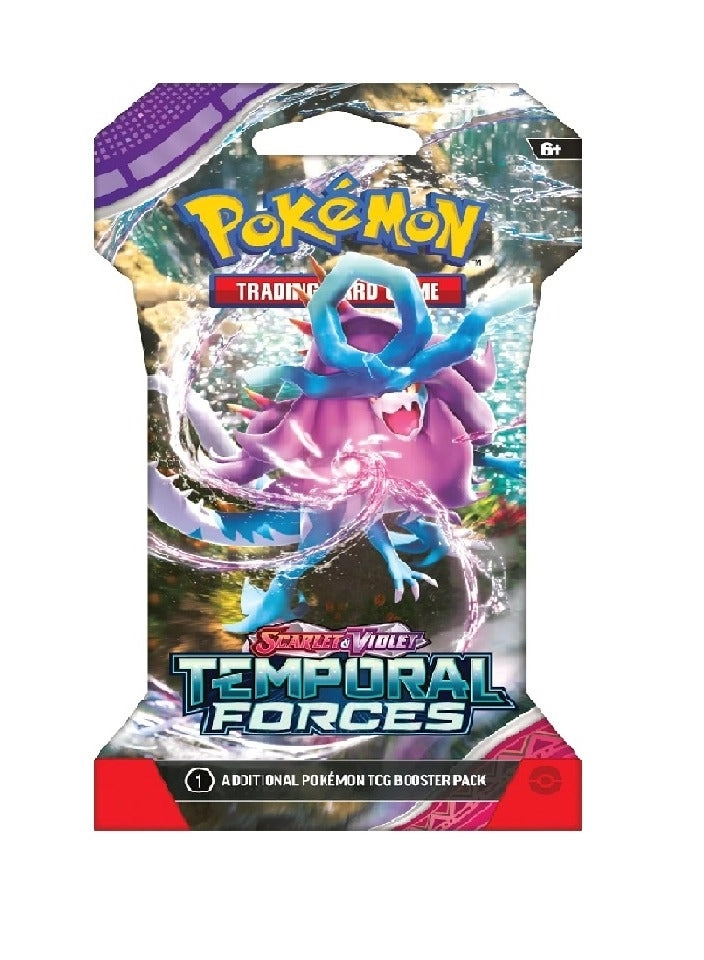 Scarlet & Violet 5 Temporal Forces Sleeved Booster - 30 cards