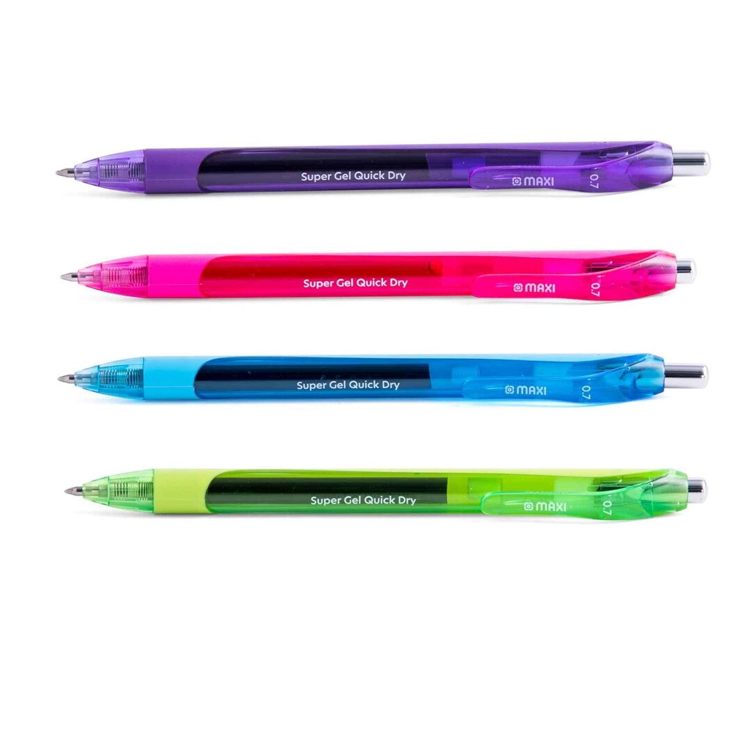 Super Gel Pen - 4 PCS 0.7mm