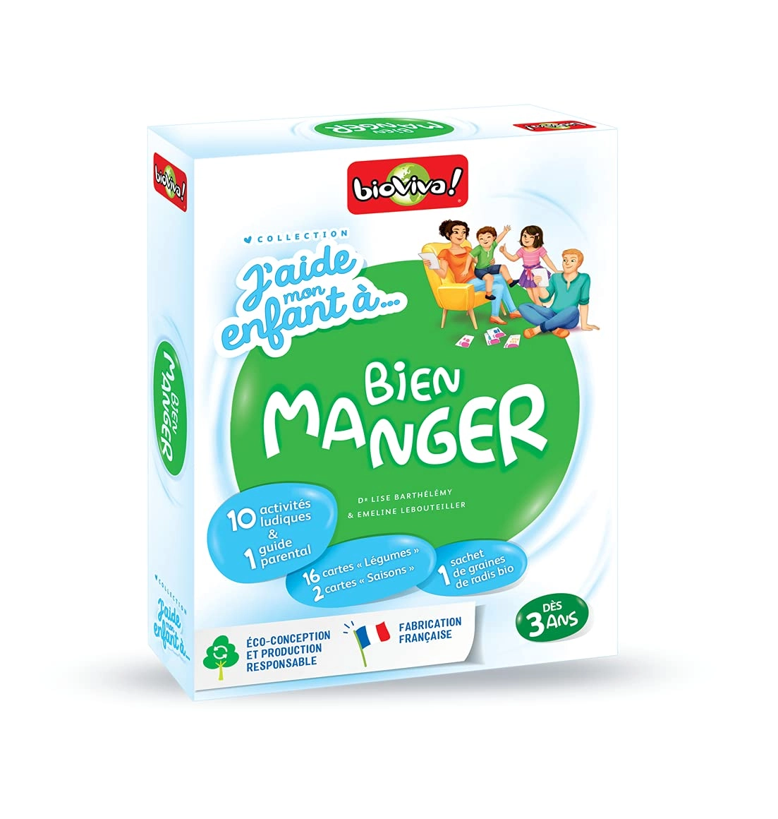 Bioviva Help My Child to Eat Well Card Game - 3 years and up
