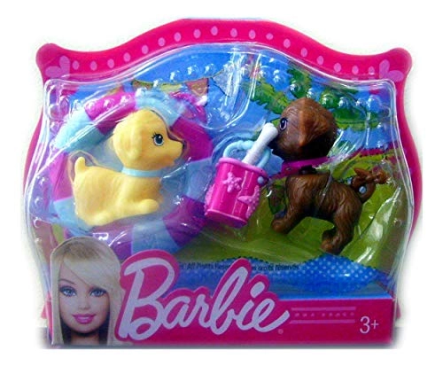 Mini Pets Sand Bucket - Barbie Puppies 2 pcs