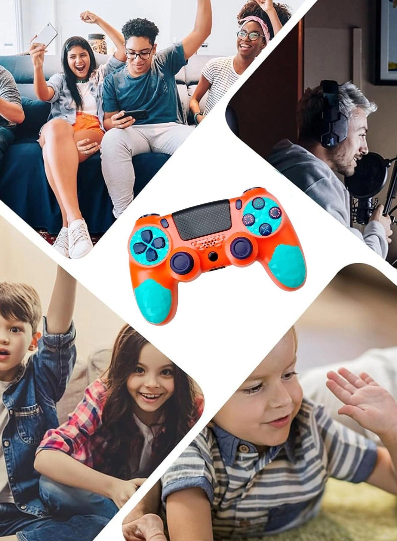 PS4 Controller - Orange PlayStation 4 (PS4)