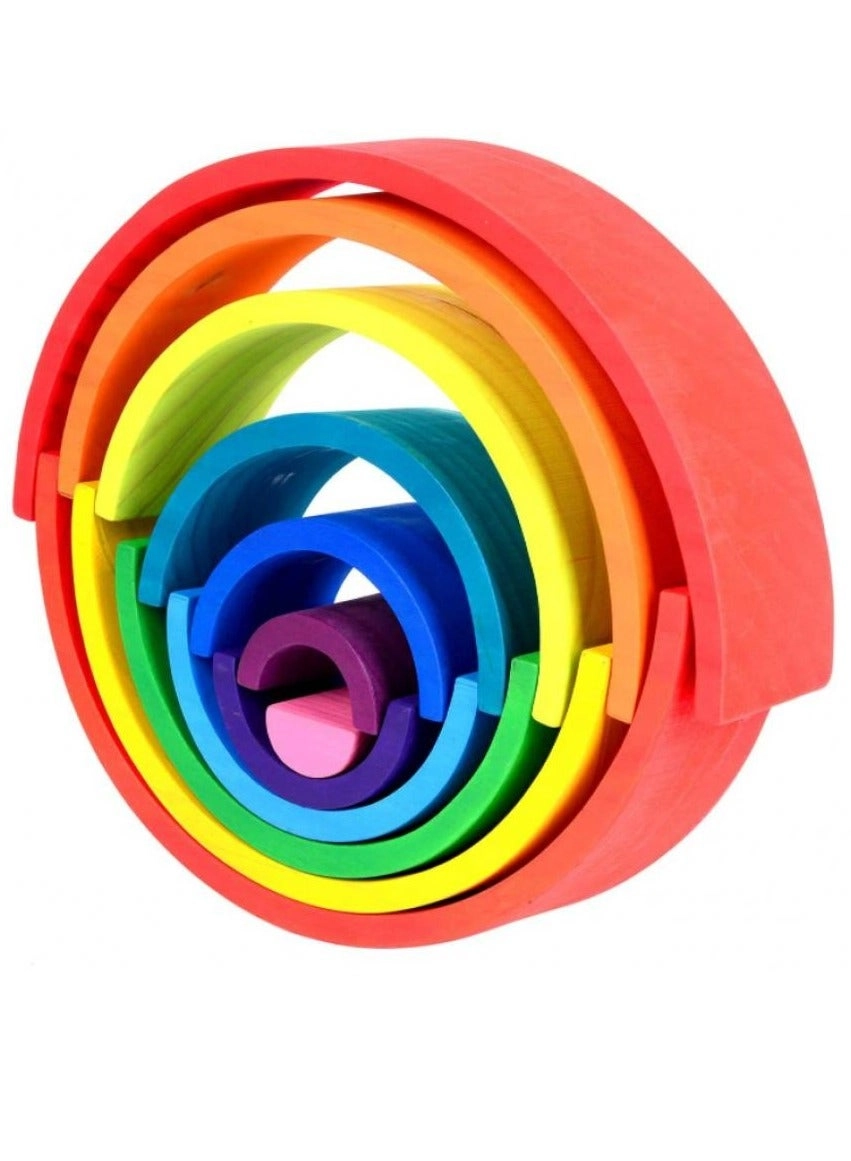 Wooden Rainbow Memory Toy - 2+ Years 12.0 pieces