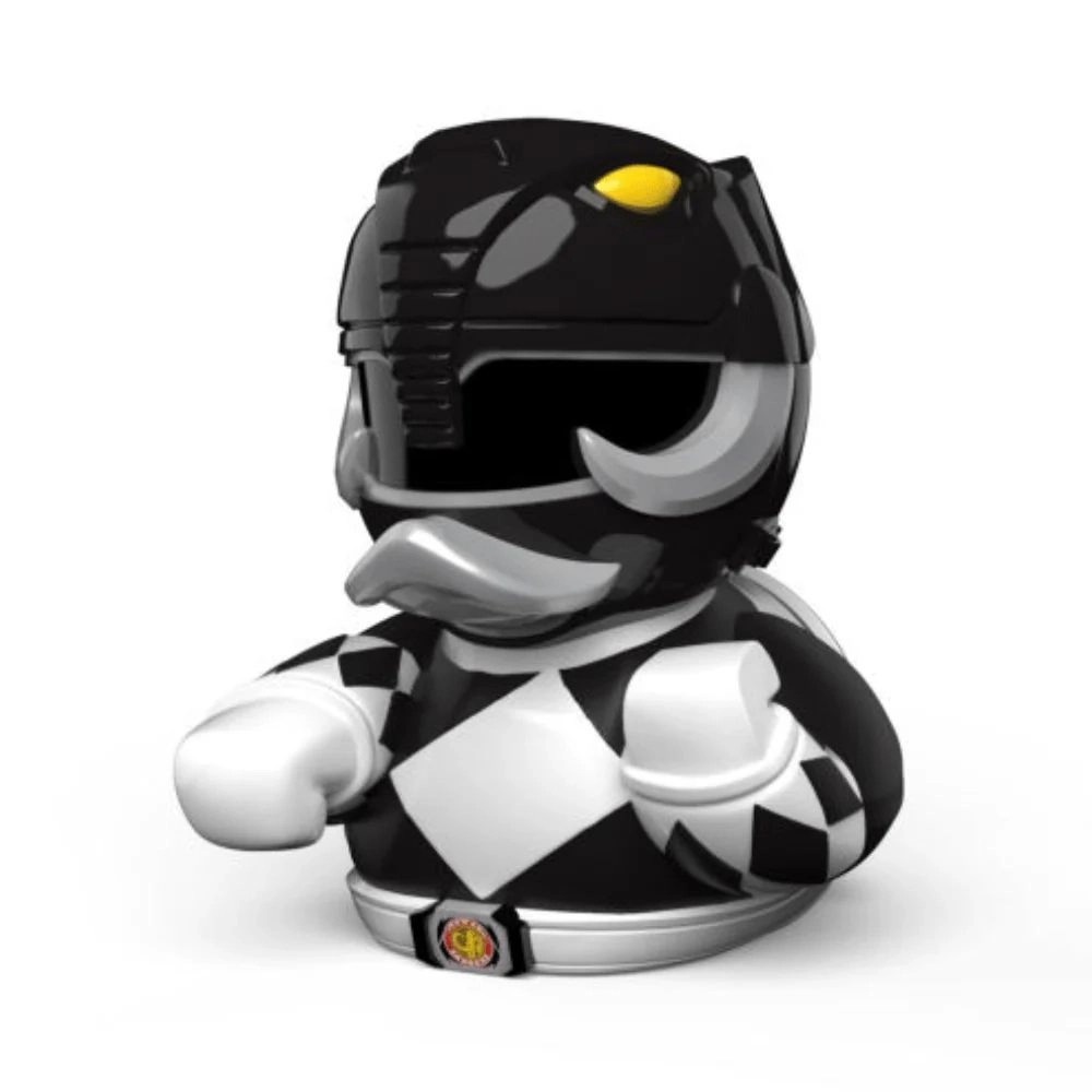 Numskull Designs Black Ranger Collectible Rubber Duck - Limited Edition 9cm