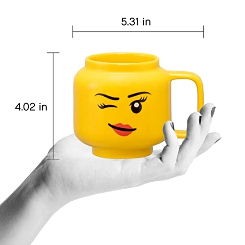 R.C. Lego Winking Girl Mug - 530 ml