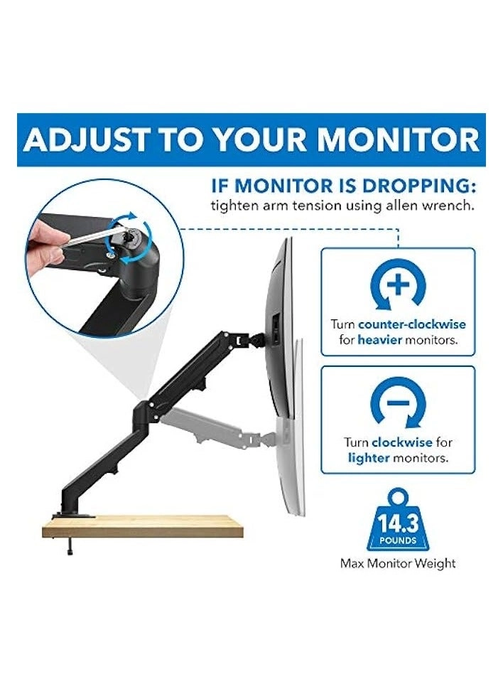 Adjustable LCD Monitor Stand - 10inch~24inch 75x75mm 100x100mm