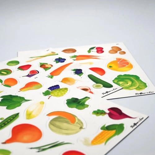 Fruits & Vegetables - 4-Year-Olds 56 pieces