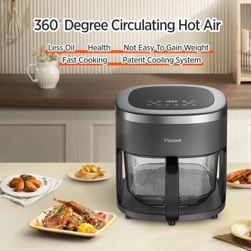 Glass Air Fryer GM-AF01