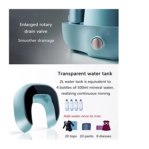 Clothes Steamer - 1800W 1.5 L Double Pole