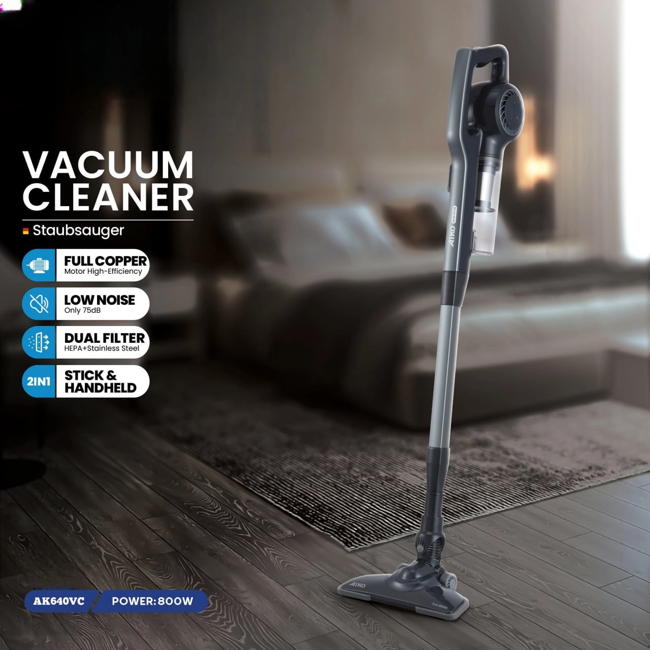 SHEWOW Complete Home Cordless Vacuum Cleaner