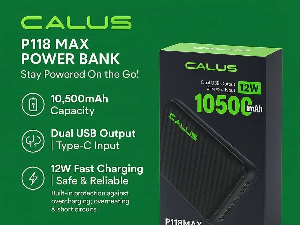 P118 MAX - 10500mAh Quick Charge