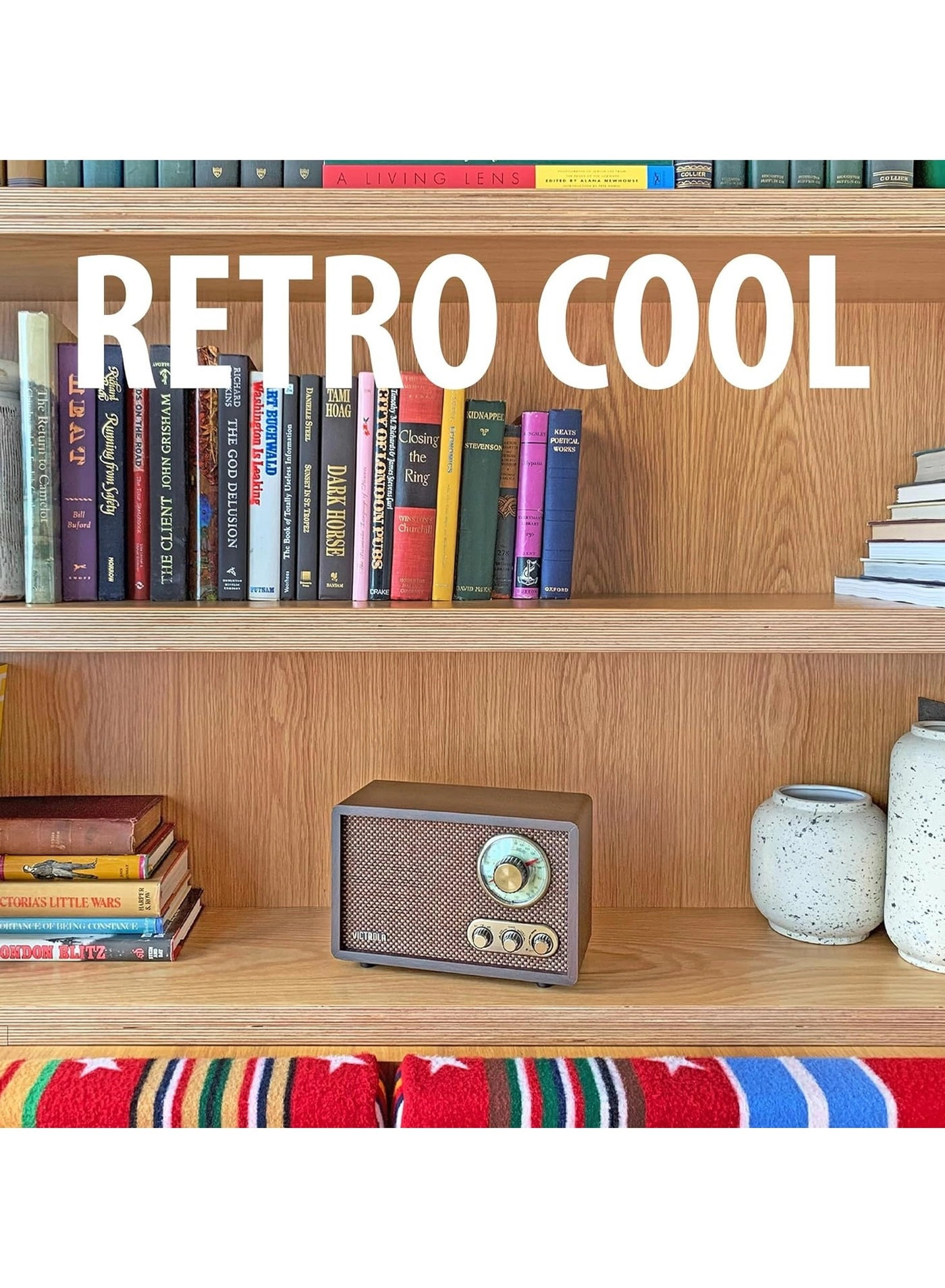 Retro Wood Bluetooth AM/FM Radio