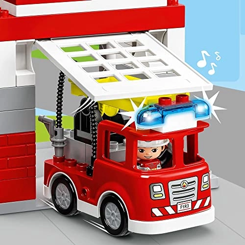 Fire Station & Helicopter Playset (10970)