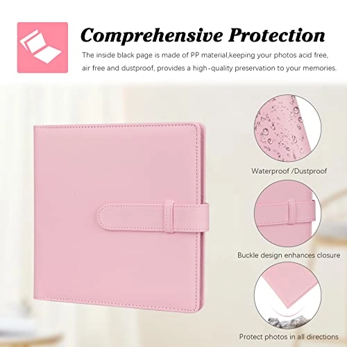 Instax Square 288 Pockets Faux Leather Photo Album