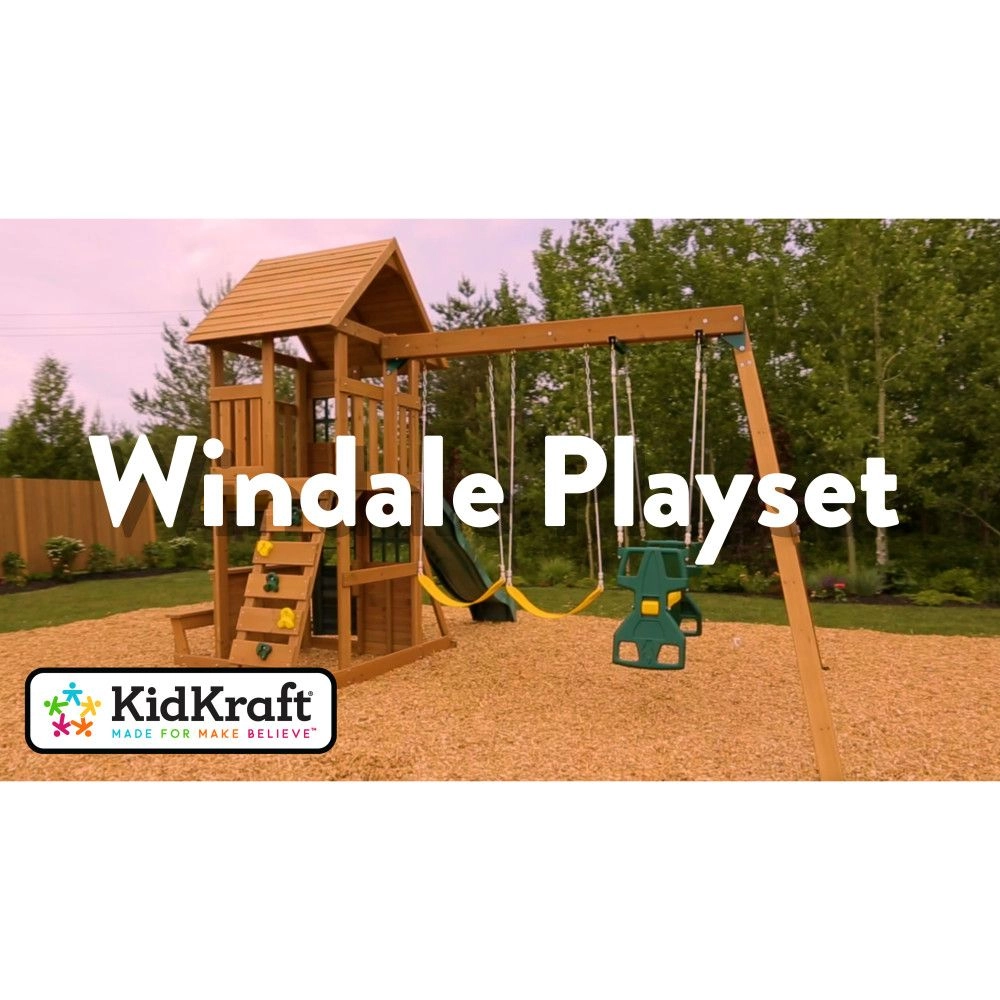 Brightside - Wooden Swing Set 3-10 Years