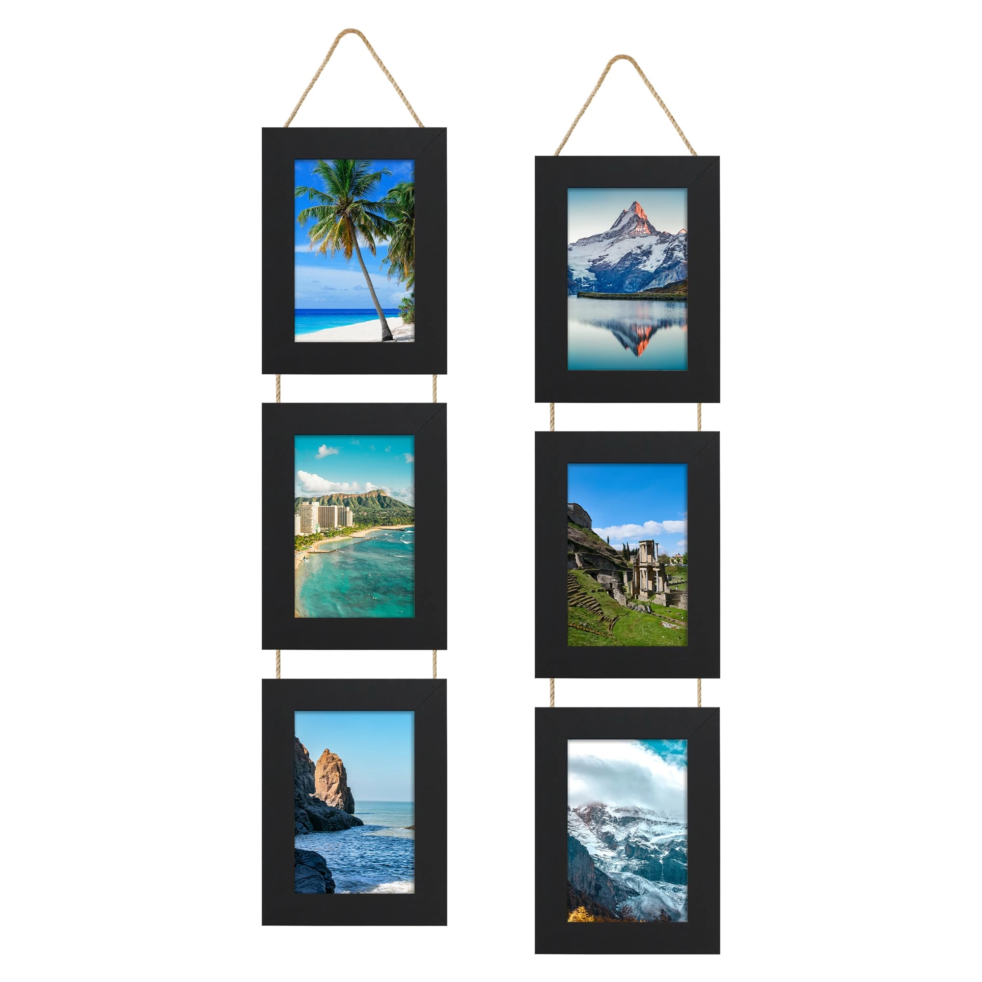 ccdcc Collage Picture Frames - 4x6 3 Opening