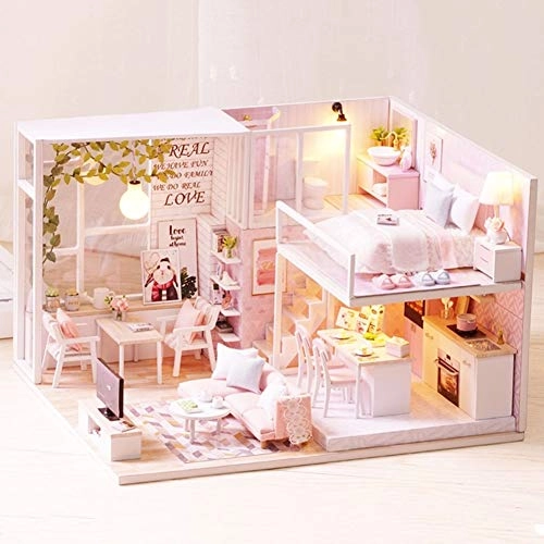 DIY Miniature Dollhouse Kit - 1/24