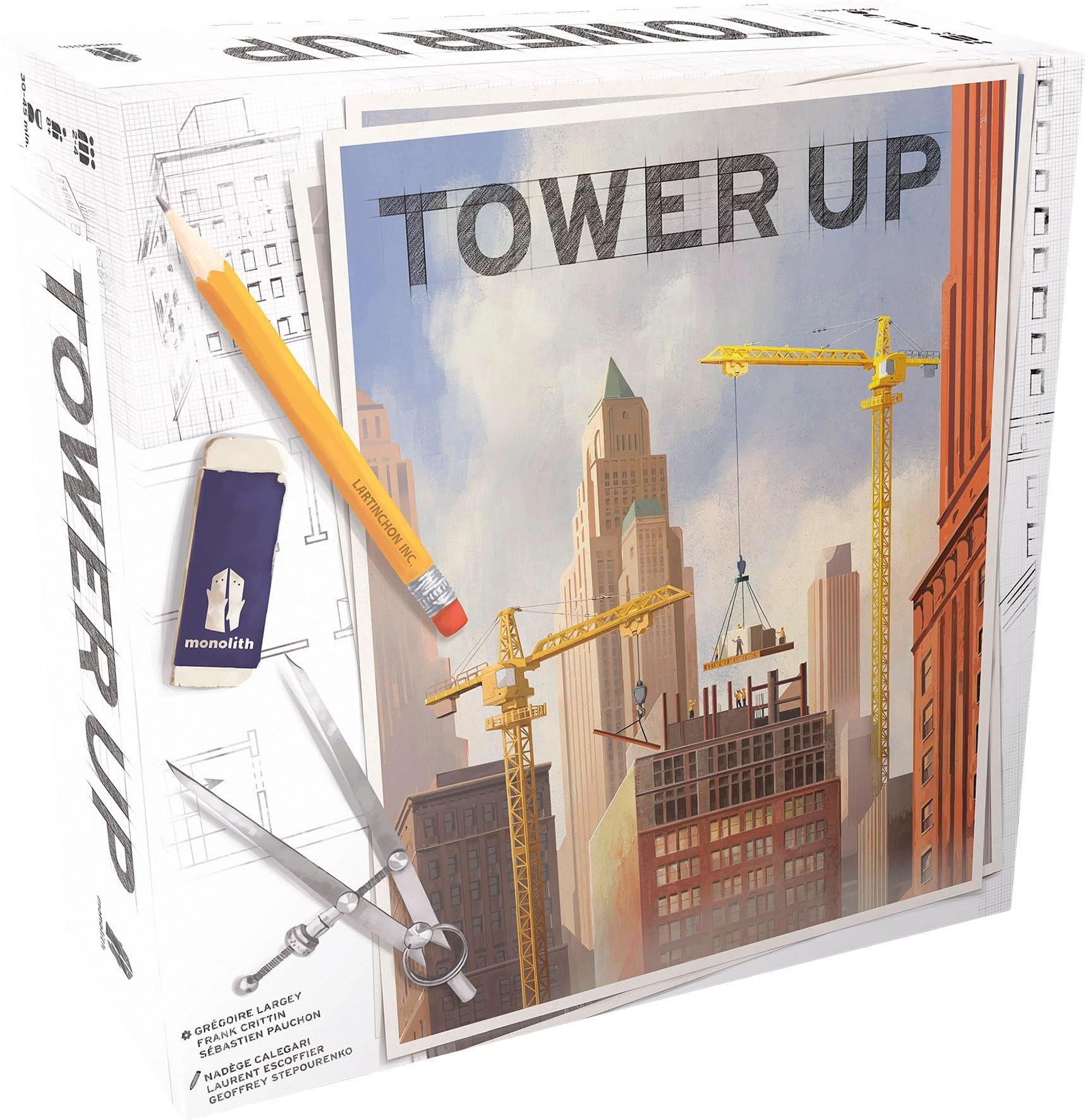 Asmodee Tower Up: City Building (French)