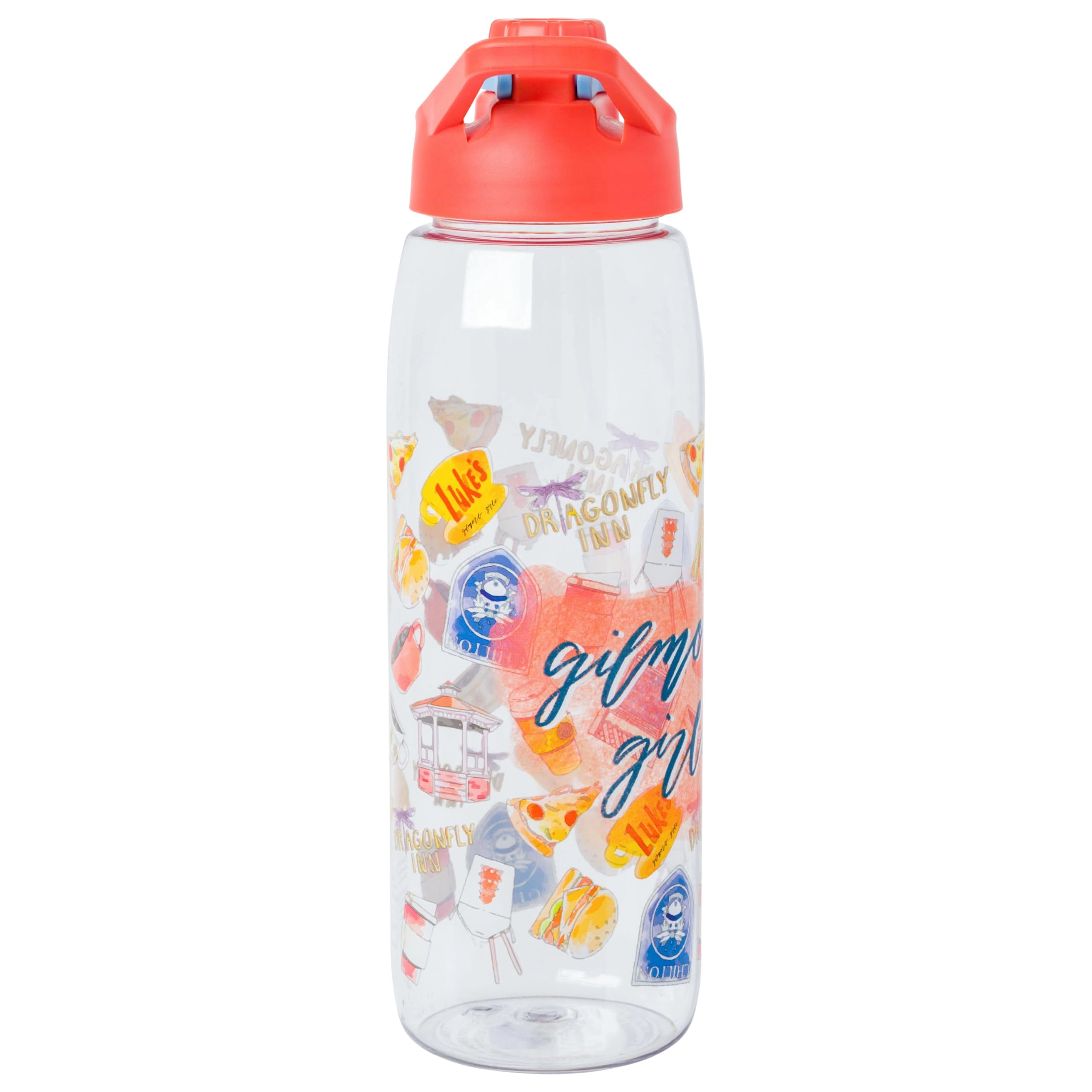 Gilmore Girls Icons Water Bottle - Screw Lid