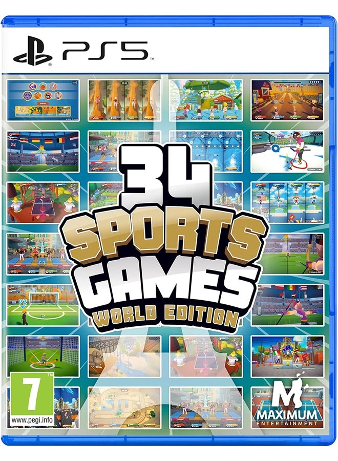 Maximum Entertainment 34 Sports Games World Edition - PlayStation 5