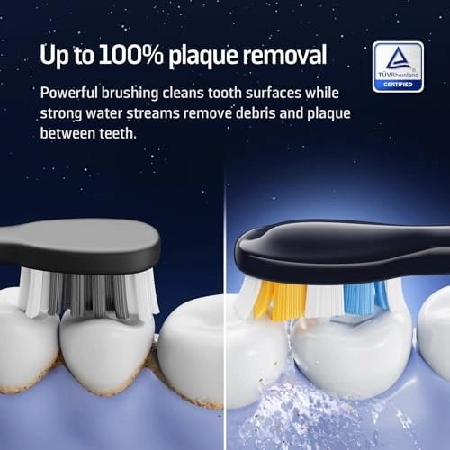 NEOS II - Electric Toothbrush Water Flosser Dark Violet Set