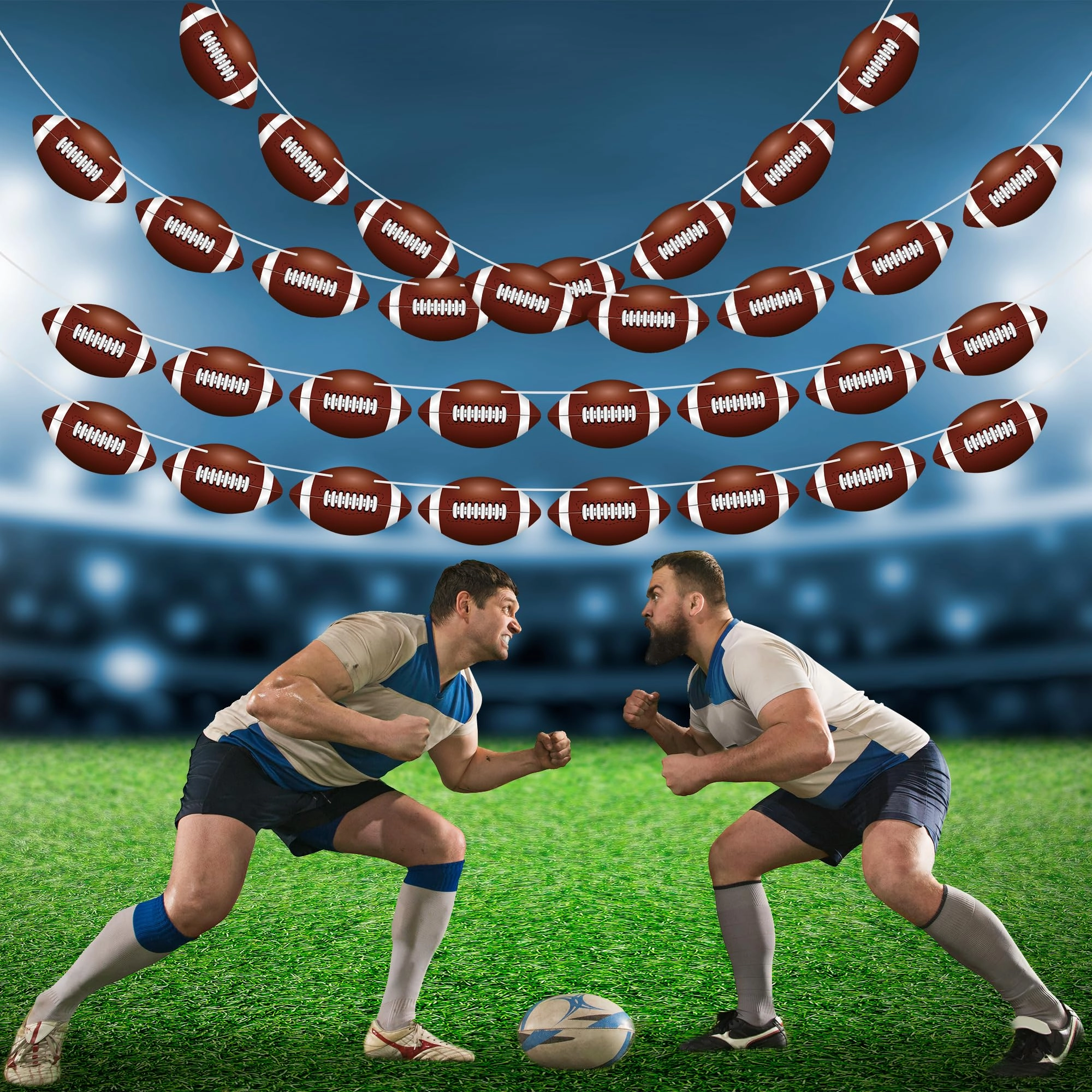 Football Banner - 4 Pack Football