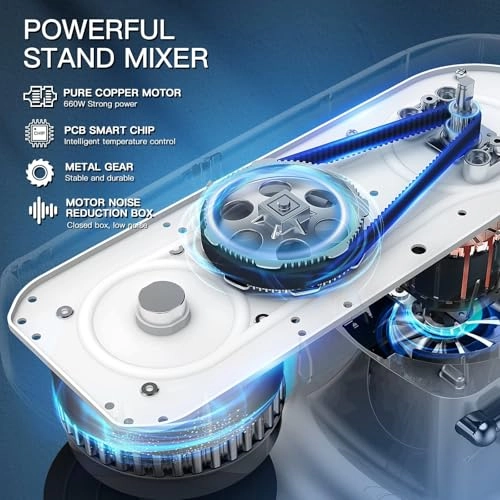 Planetary Mixer - 6.5 Liters 2000 watts