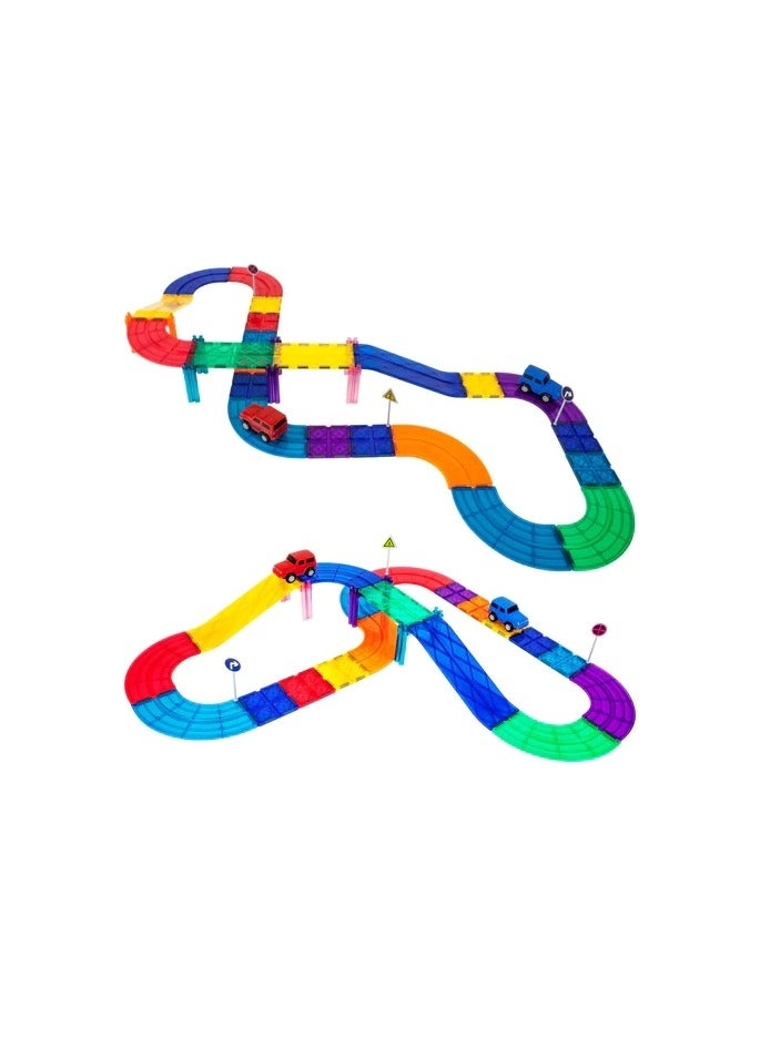Magnetic Race Car Track - 30 pcs
