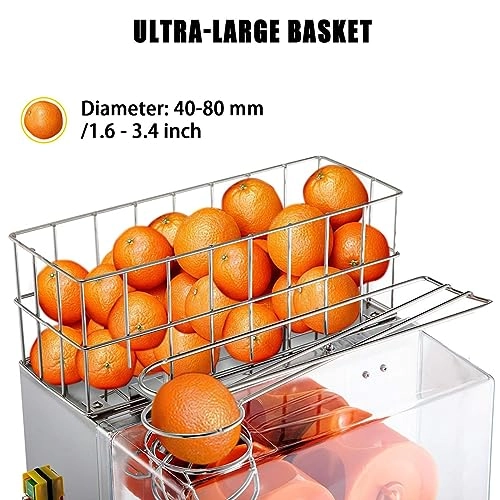 Commercial Orange Juicer Machine - 120W