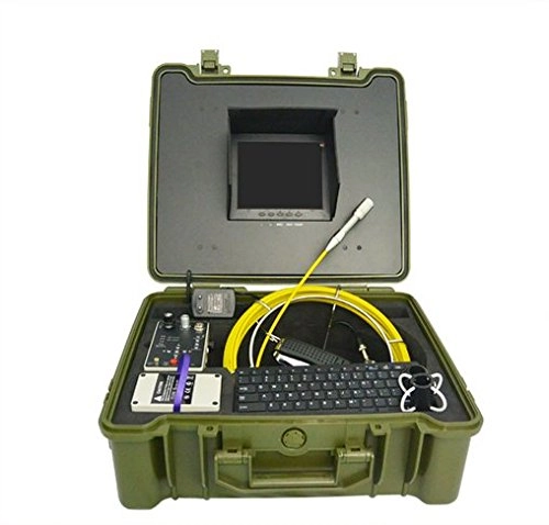 FBITE 8'' LCD Screen pipe video inspection system - μ5mm 30m
