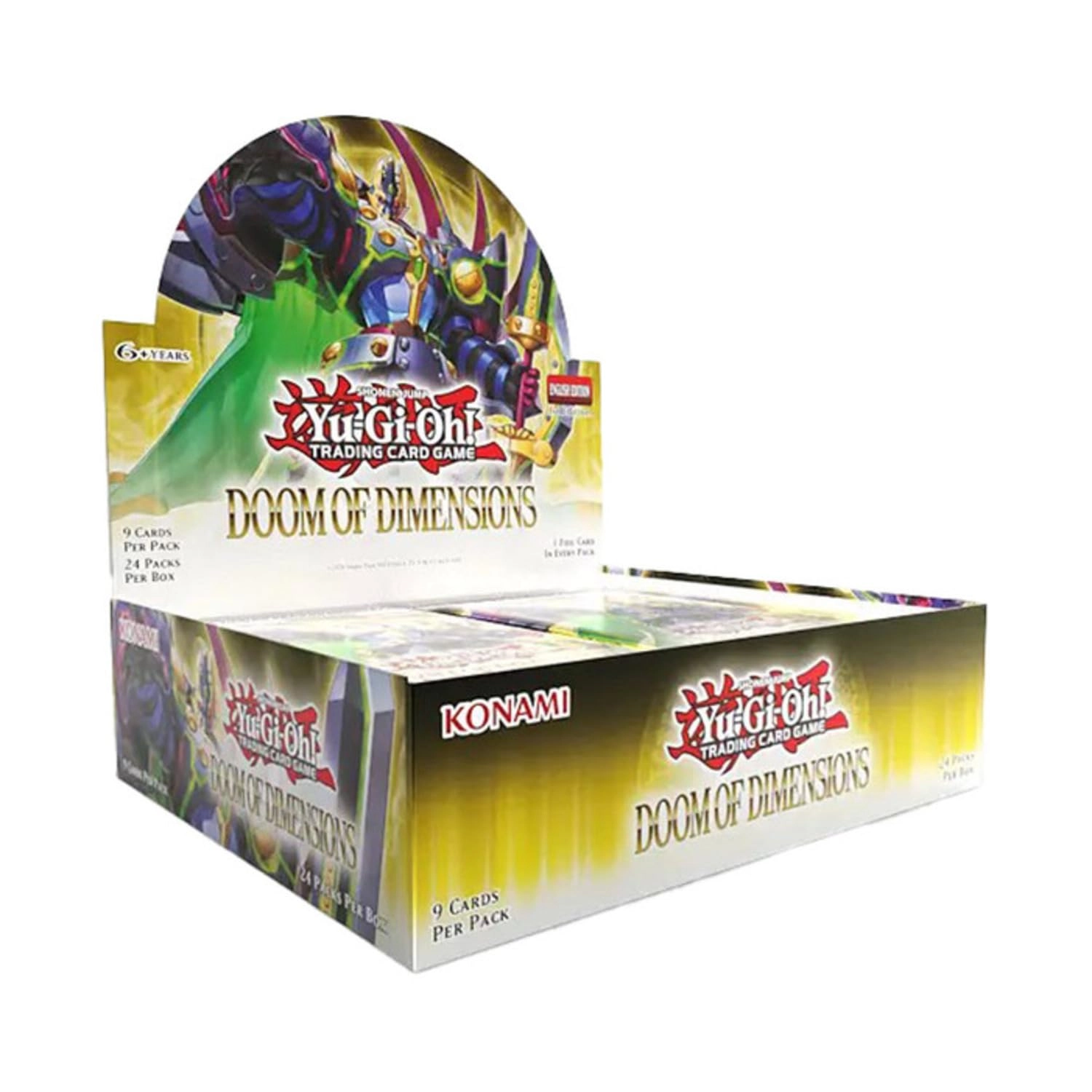 Konami Yu-Gi-Oh! Doom of Dimensions Booster Box - 24pcs