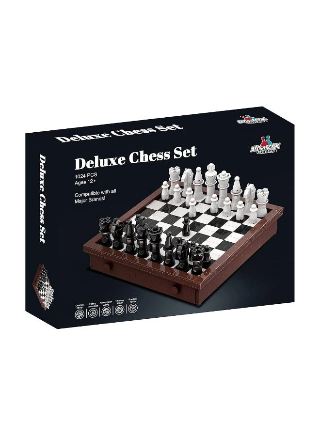 Building Block Chess Set - 1024 pcs