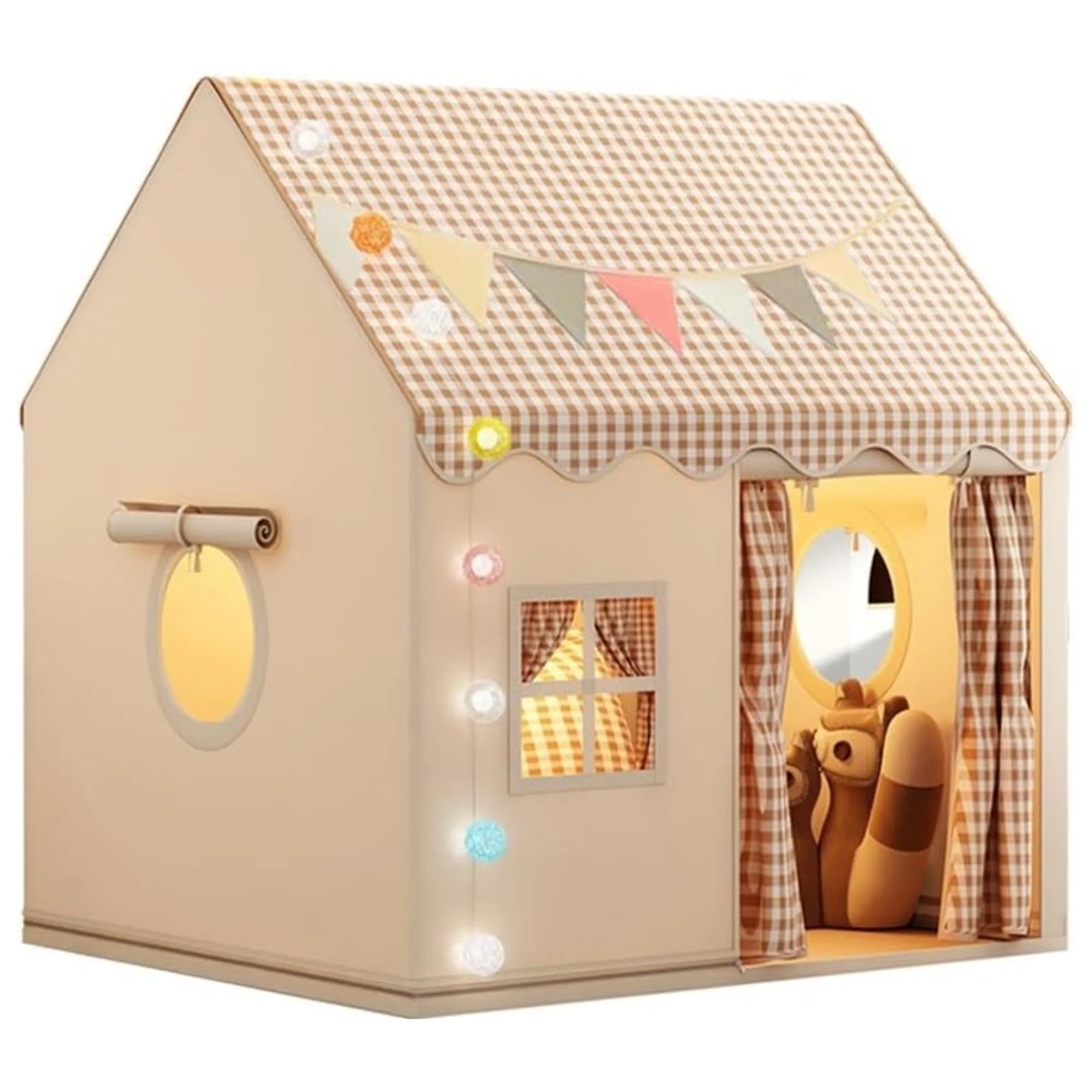 Mumfactory Tent For Kids - 105 x 120 x 128 cm Suitable for 1 to 8 Years