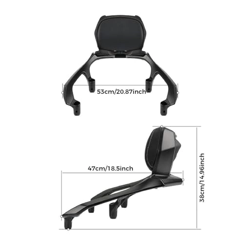 Rear Seat Back Structure - TMAX 560 2022-2023