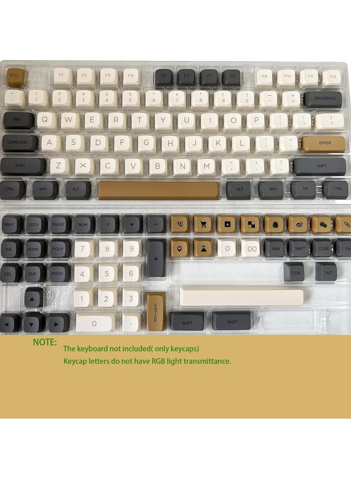 SEEFY Retro Keycaps - ANSI US Layout