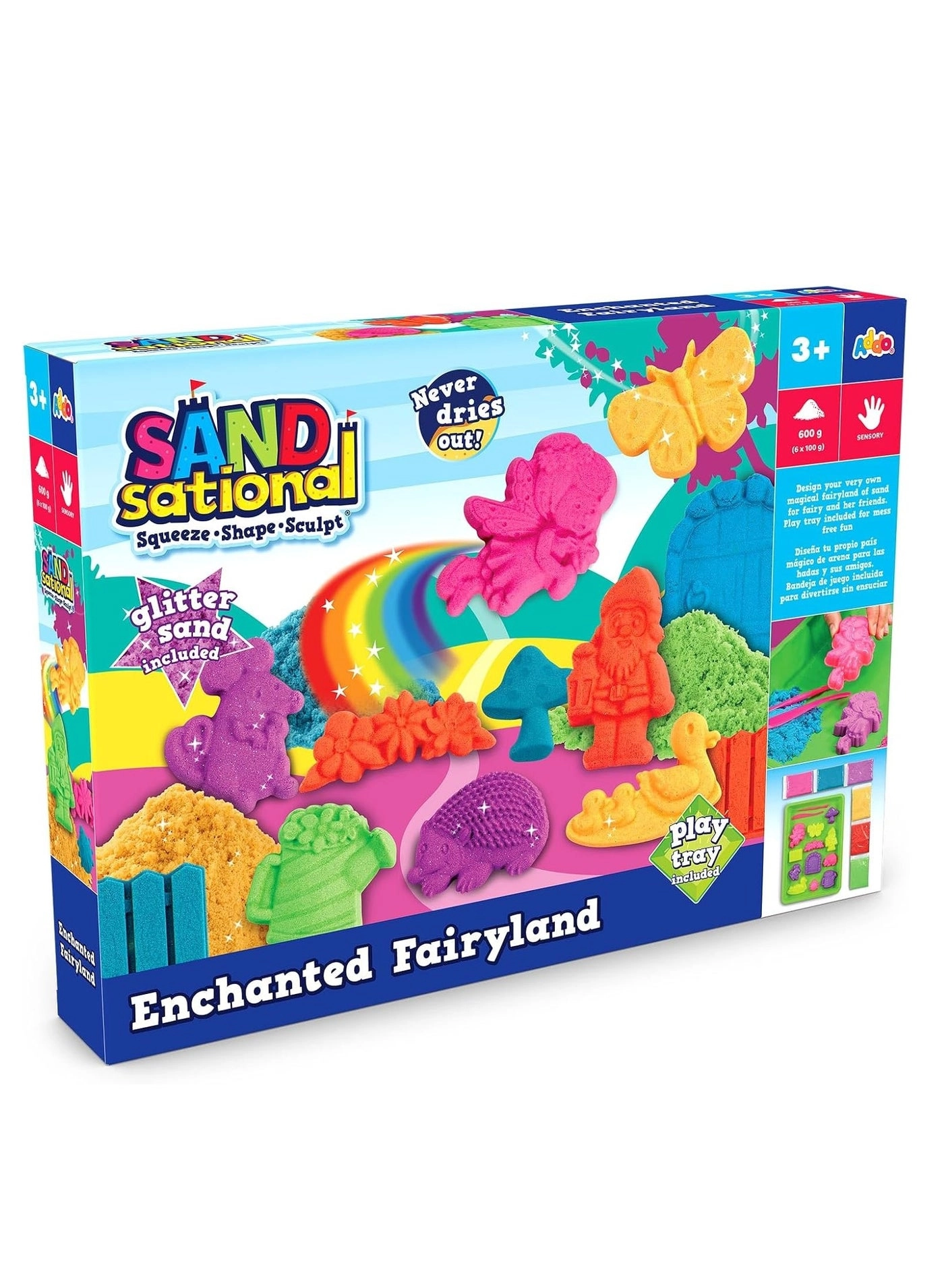 Super Soft Sand Enchanted Fairyland - 600gm glitter sand