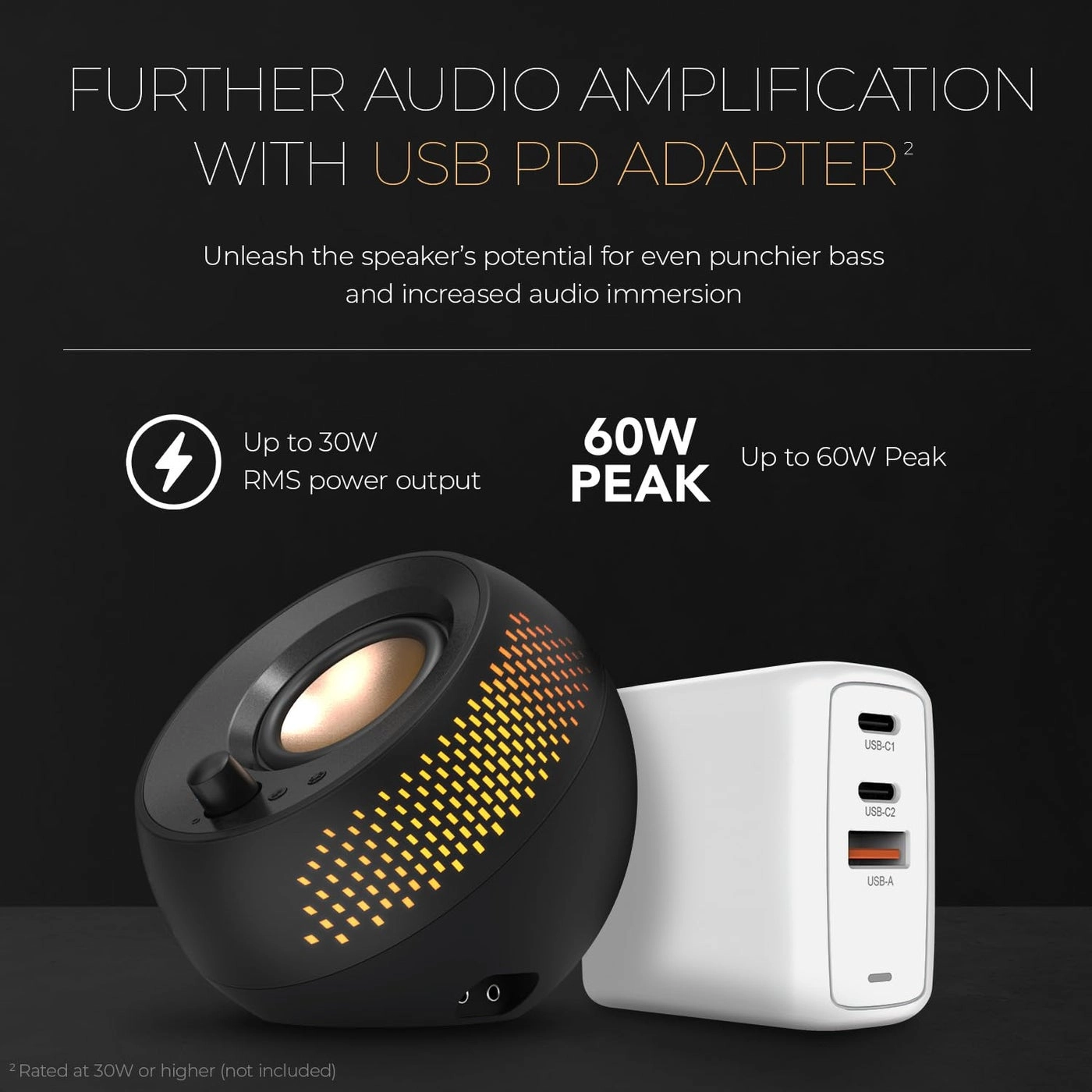 Pebble PlUS - 2.1 8W Rms