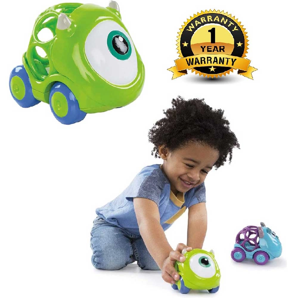 Go Grippers Collection Push Cars - Includes Mike & Sully