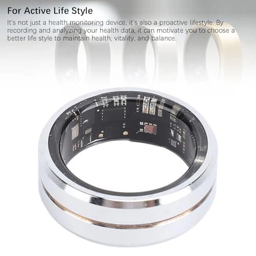 Smart Ring Health Tracker - 7 Days Standby IP68 Waterproof