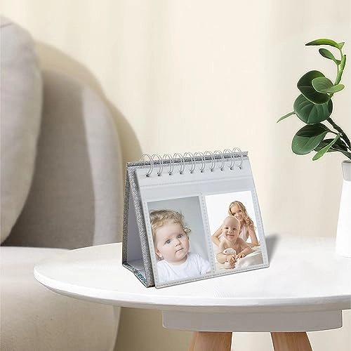 2x3" 68 Pockets Desk Calendar Photo Album