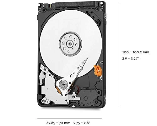 Blue 2.5" 5400rpm SATA 6Gb/s (WD20SPZX-SPUA7T0) - 2TB