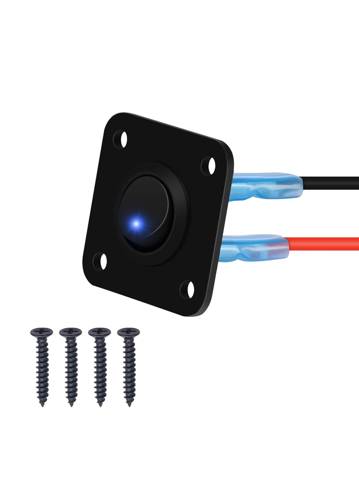 Excefore Rocker Toggle Switch Panel - DC 12V 20A USB Charger