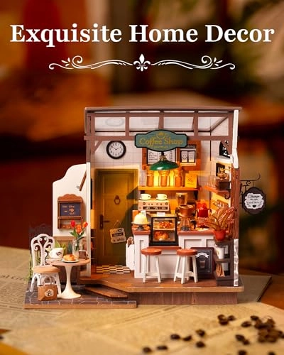 DIY Miniature House Kit - Hong Kong Bites Cafe
