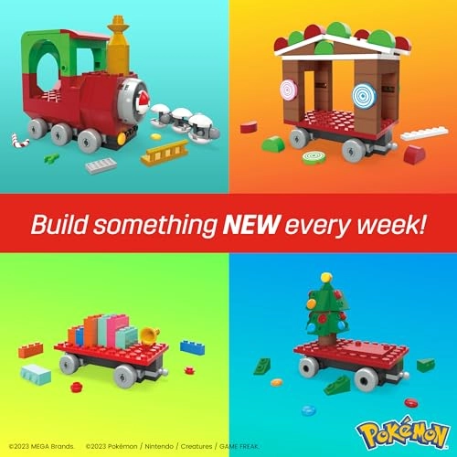 Pokemon Holiday Train - Pikachu Bulbasicar Charmander Squirt