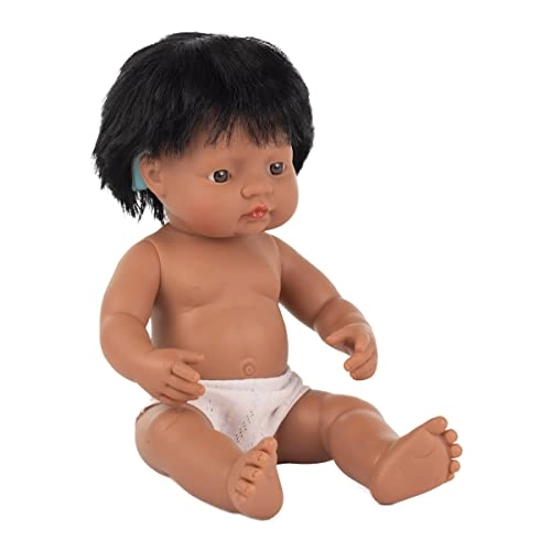 PACIFICA Baby Doll - 38cm Hispanic Boy with Hearing Aid Ages 3+