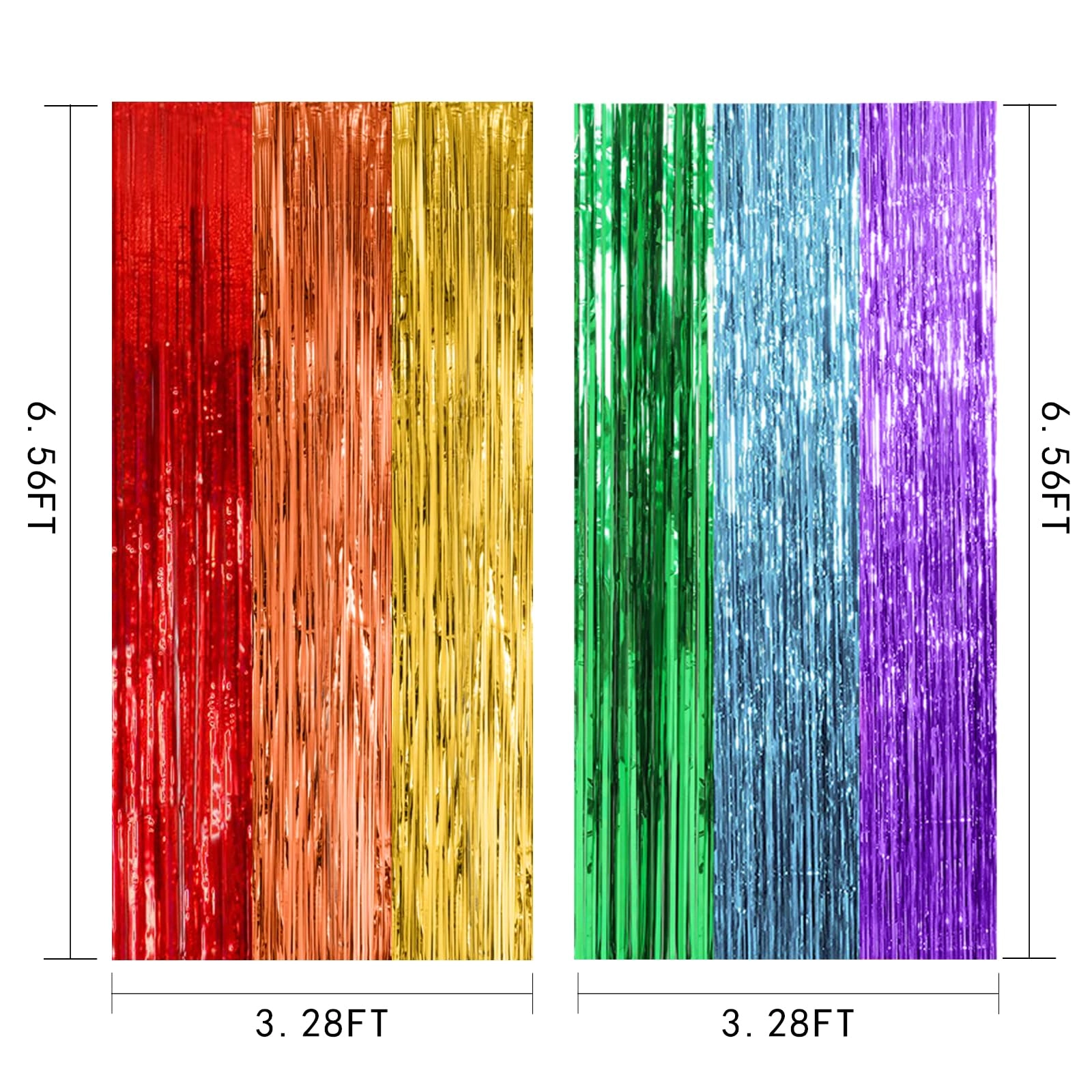 Foil Curtain - 10 Pack