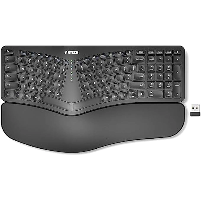 Arteck Split Ergonomic Keyboard - Wireless