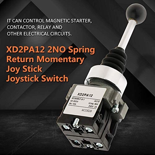 XD2PA12 - Momentary 2NO Joystick Switch